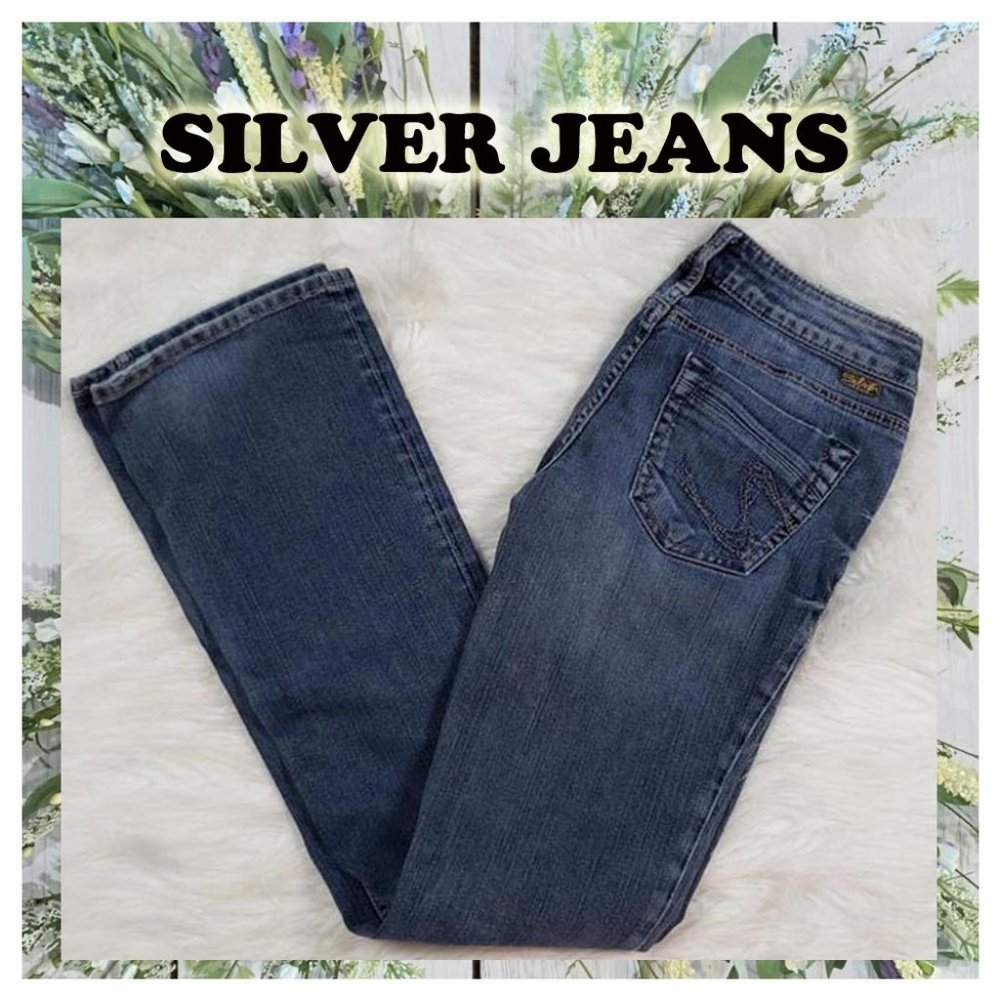 Silver Western Glove Works Lael Jeans 25x33